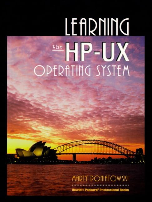 Learning the HpUx Operating System,Used