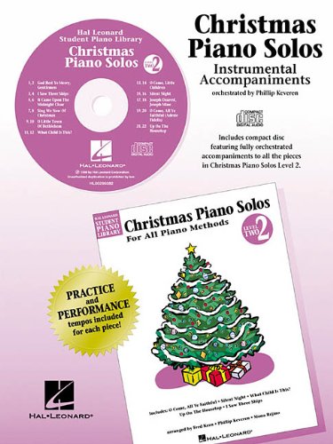 Christmas Piano Solos CD Level 2 Hal Leonard,Used