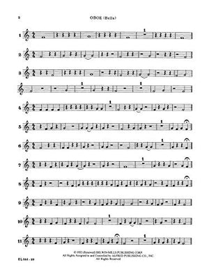 101 Rhythmic Rest Patterns: Oboe,Used