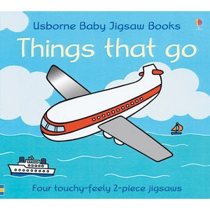 Things That Go (Usborne Baby Jigsaw Books),Used