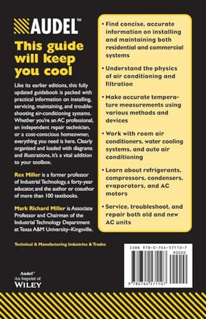 Audel Air Conditioning Home and Commercial,Used