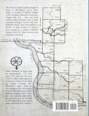 Henry E. McCulloh Survey Book,Used