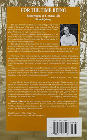 For the Time Being: Ethnography of Everyday Life,Used