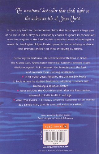 Jesus Lived In India: His Unknown Life Before And After The Crucifixion,New