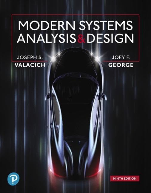 Modern Systems Analysis and Design,New