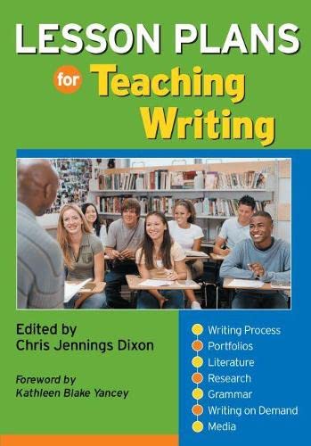 Lesson Plans for Teaching Writing,Used