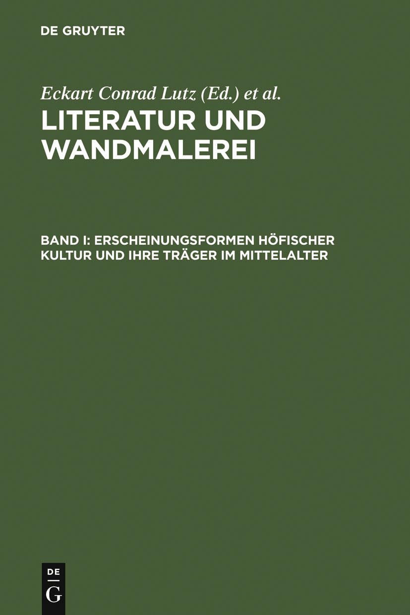 Erscheinungsformen Hfischer Kultur Und Ihre Trger Im Mittelalter: Freiburger Colloquium 1998 (German Edition),Used
