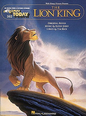 Disney's The Lion King: EZ Play Today Volume 382,Used