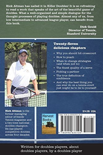 Killer Doubles: Strategies and tactics for better tennis,Used