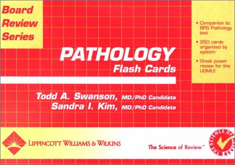 BRS Pathology Flash Cards,Used