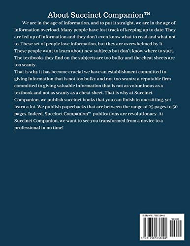 Microsoft Outlook 2019 & Outlook for Office 365 Succinct Companion: A Quick and Detailed Reference Guide,Used