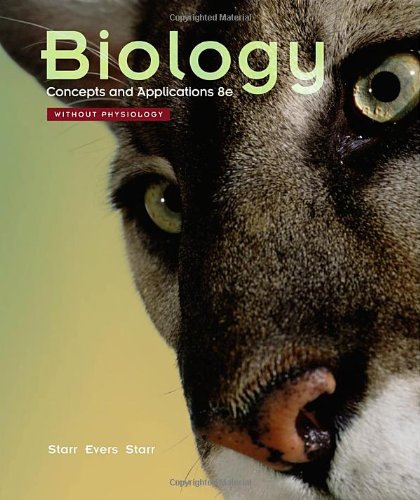 Biology: Concepts and Applications without Physiology,Used