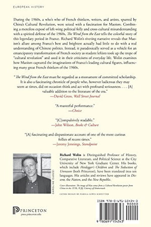 The Wind From The East: French Intellectuals, The Cultural Revolution, And The Legacy Of The 1960S,Used