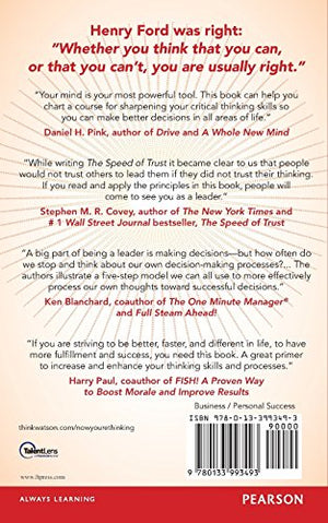 Now You're Thinking!: Change Your Thinking... Transform Your Life (paperback),Used