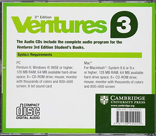 Ventures Level 3 Class Audio CDs,Used