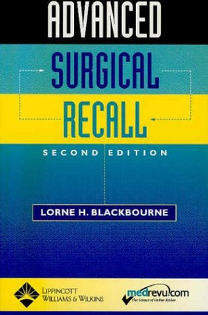 Advanced Surgical Recall (Recall Series),Used