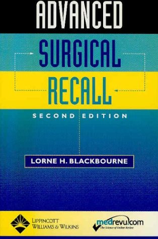 Advanced Surgical Recall (Recall Series),Used