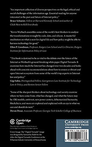 After the Digital Tornado: Networks, Algorithms, Humanity,Used