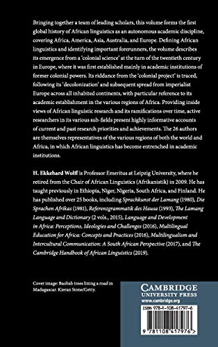 A History of African Linguistics,Used