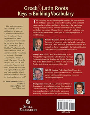 Greek and Latin Roots  Keys to Building Vocabulary,New