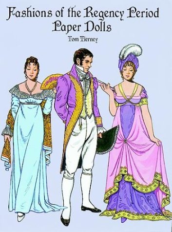 Fashions of the Regency Period Paper Dolls,Used