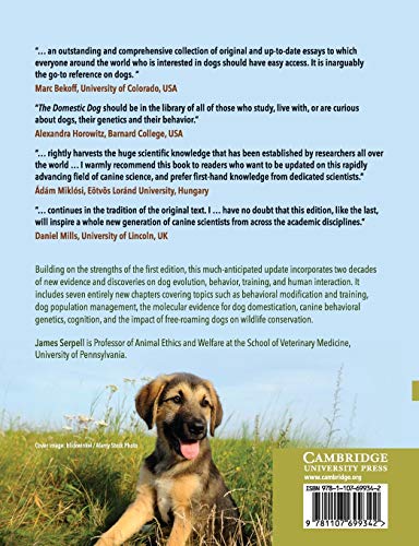 The Domestic Dog: Its Evolution, Behavior and Interactions with People,Used
