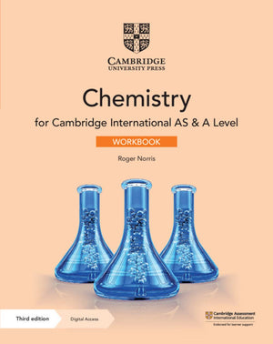 Cambridge International AS & A Level Chemistry Workbook with Digital Access (2 Years),Used
