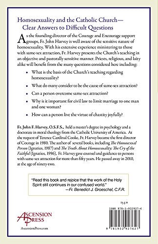 Homosexuality & The Catholic Church: Clear Answers To Difficult Questions
