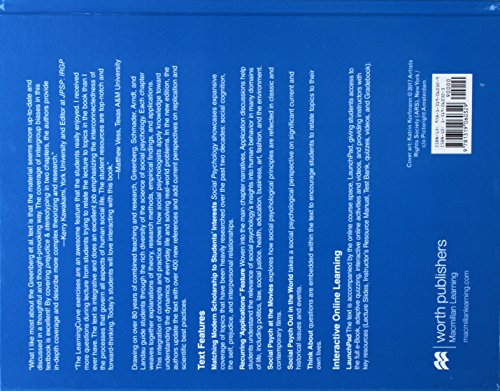 Social Psychology: The Science of Everyday Life,Used