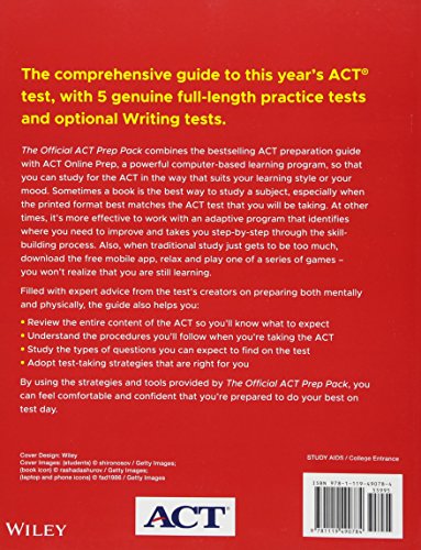 The Official ACT Prep Pack,Used