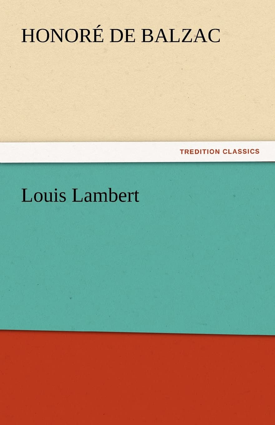 Louis Lambert,Used