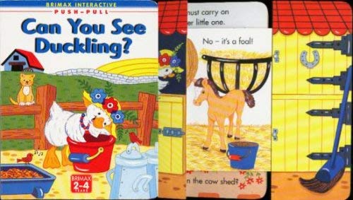 Can You See Duckling? (Push and Pull Books) (Interactive),Used
