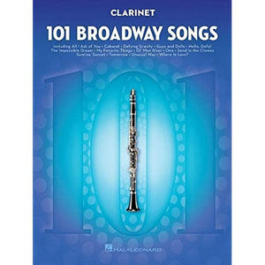 101 Broadway Songs for Clarinet,New