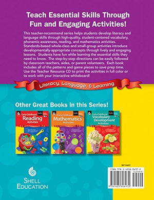 Early Childhood Phonemic Awareness Activities (Early Childhood Activities),Used