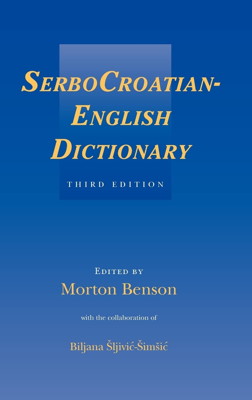 SerboCroatianEnglish Dictionary (SerboCroatianEnglish Dictionary 2 Volume Set),Used