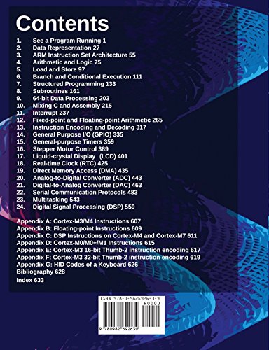 Embedded Systems with Arm CortexM Microcontrollers in Assembly Language and C,Used