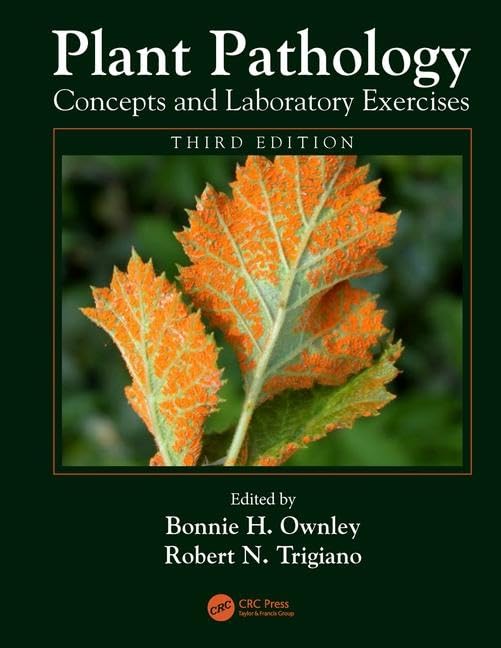 Plant Pathology Concepts and Laboratory Exercises,Used