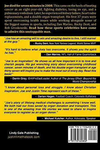 Justin Time: A Memoir of Faith and the Fight for Life,Used