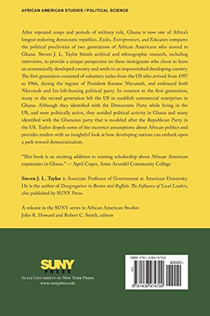 Exiles, Entrepreneurs, and Educators (Suny Series in African American Studies),Used