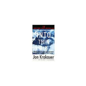 Random House INTO Thin AIR Paperback,Used