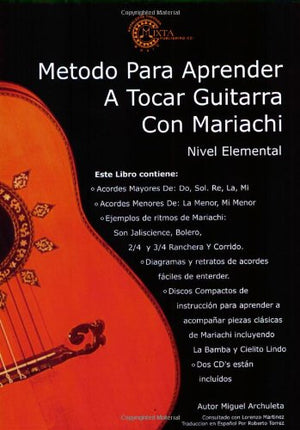 Mariachi Method for Guitar: Beginning Level * Spanish Edition,New