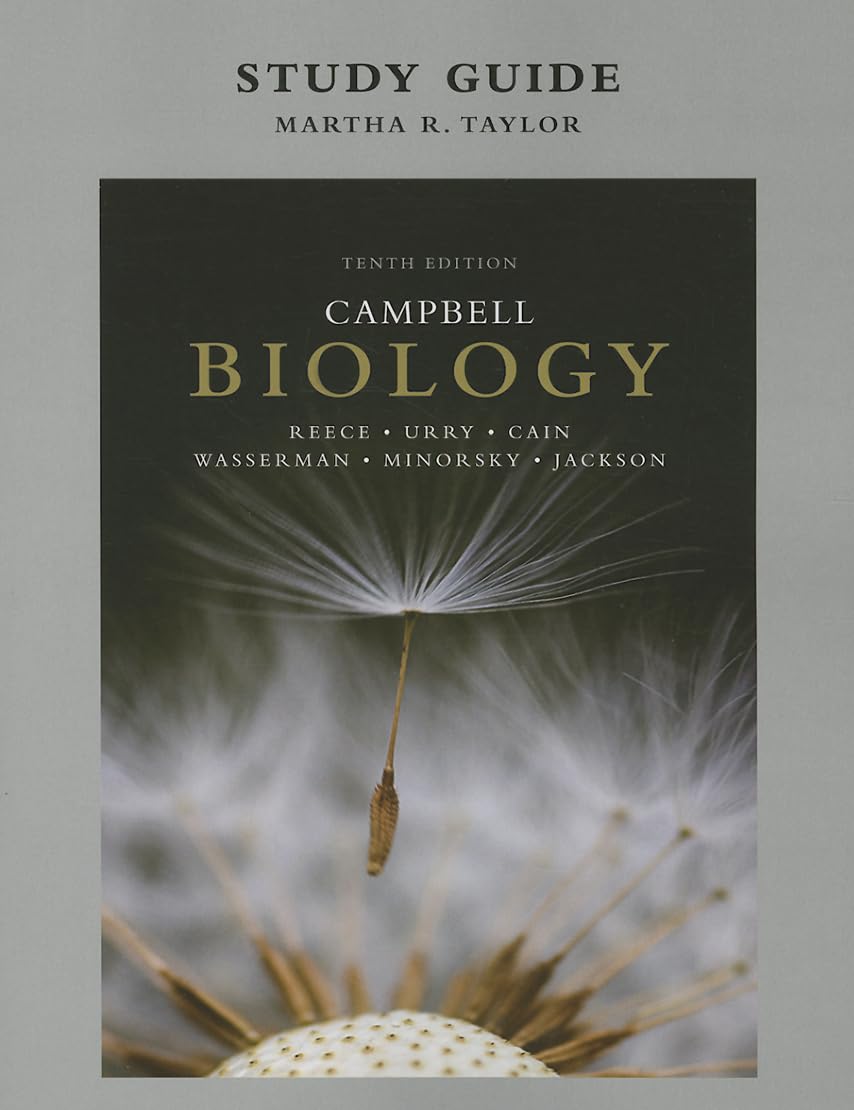 Study Guide for Campbell Biology (Campbell Biology Series),Used