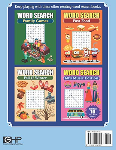Word Search Around The House: Large Print Word Find Puzzles,Used