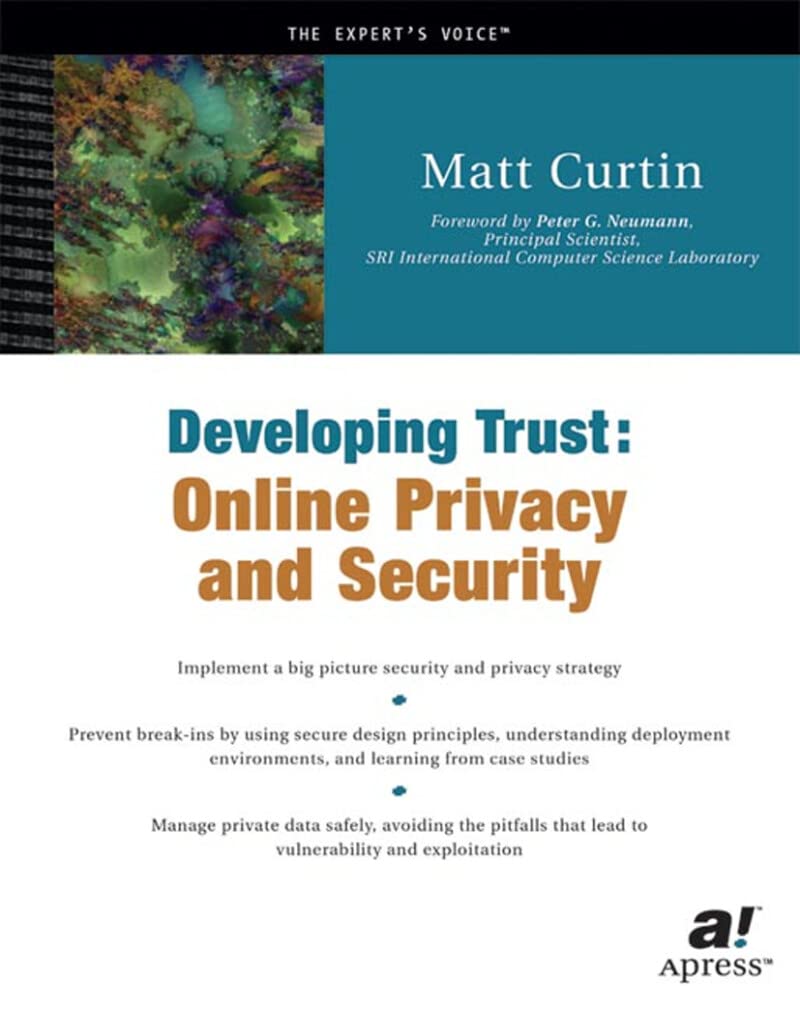 Developing Trust: Online Privacy and Security,Used