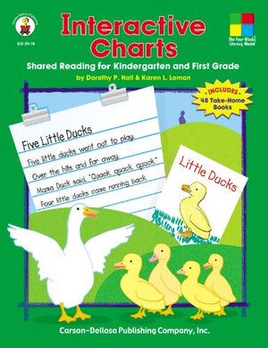 Interactive Charts: Shared Reading for Kindergarten and First Grade (FourBlocks Literacy Model),Used