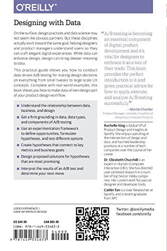 Designing with Data: Improving the User Experience with A/B Testing,Used