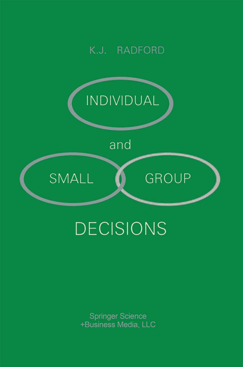 Individual and Small Group Decisions,Used