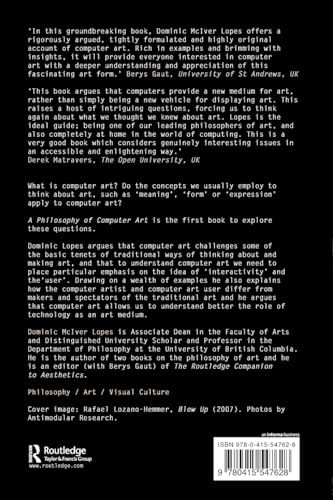 A Philosophy Of Computer Art
