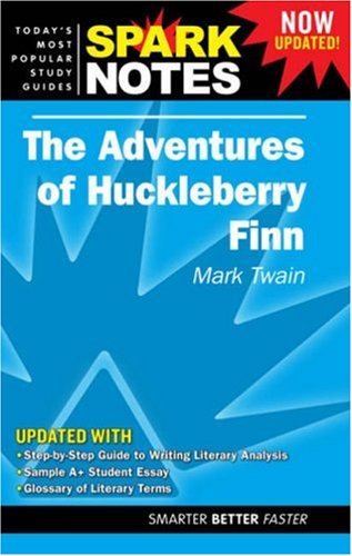 The Adventures Of Huckleberry Finn (Sparknotes),Used