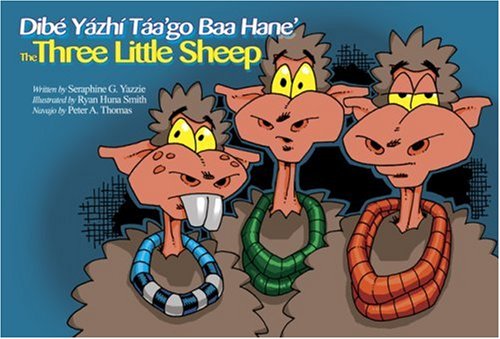 The Three Little Sheep (English and Navaho Edition),Used